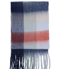 Hot Veelkleurige vierkante sjaal met franje DAMES Sjaals