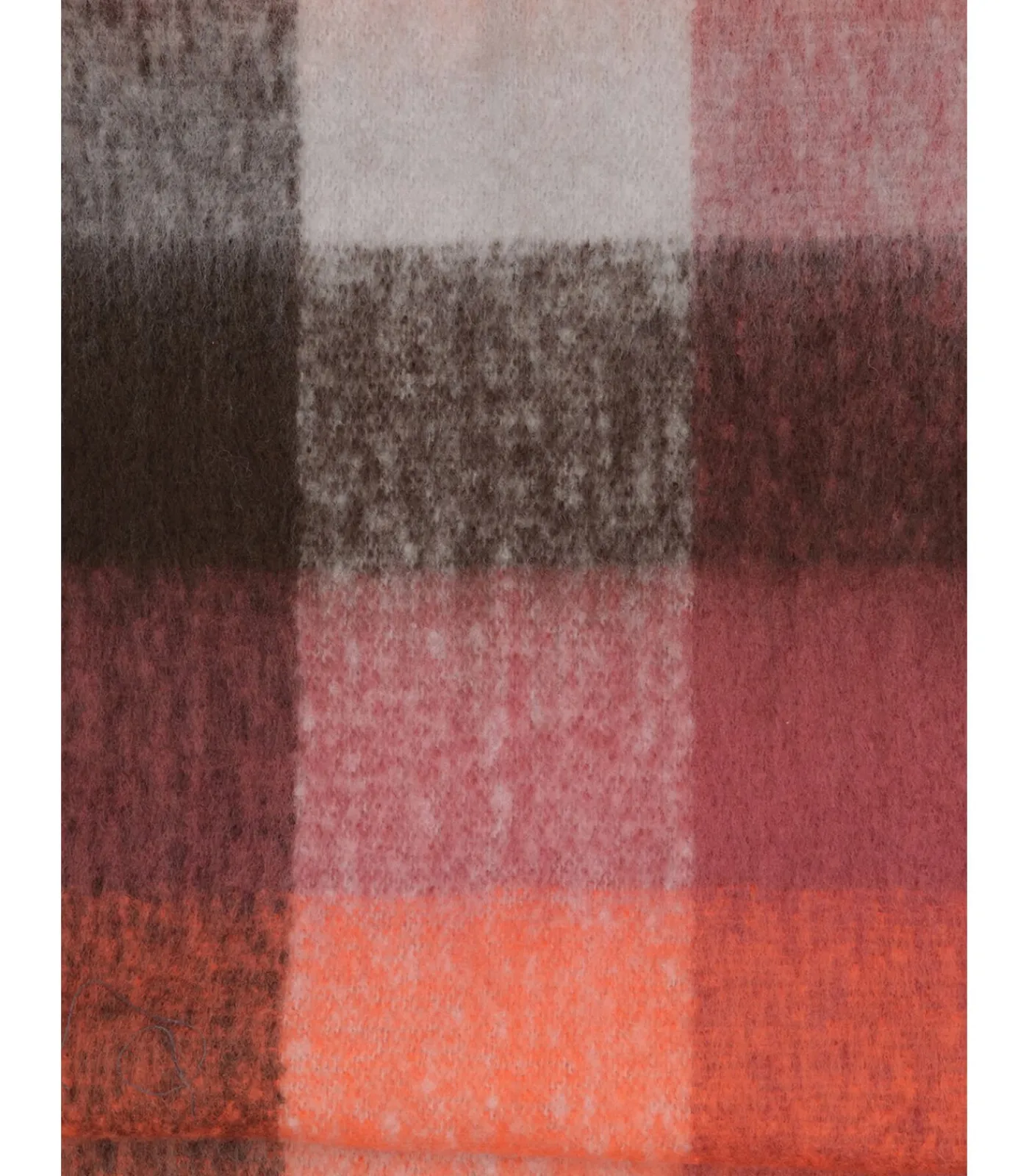 DAMES J&JOY Veelkleurige vierkante sjaal met franje