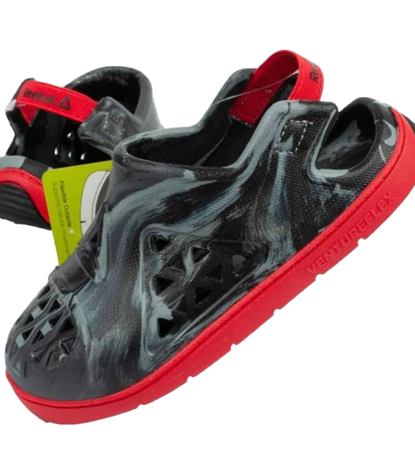 Kinderen Reebok VENTUREFLEX - Sandalen - Zwart