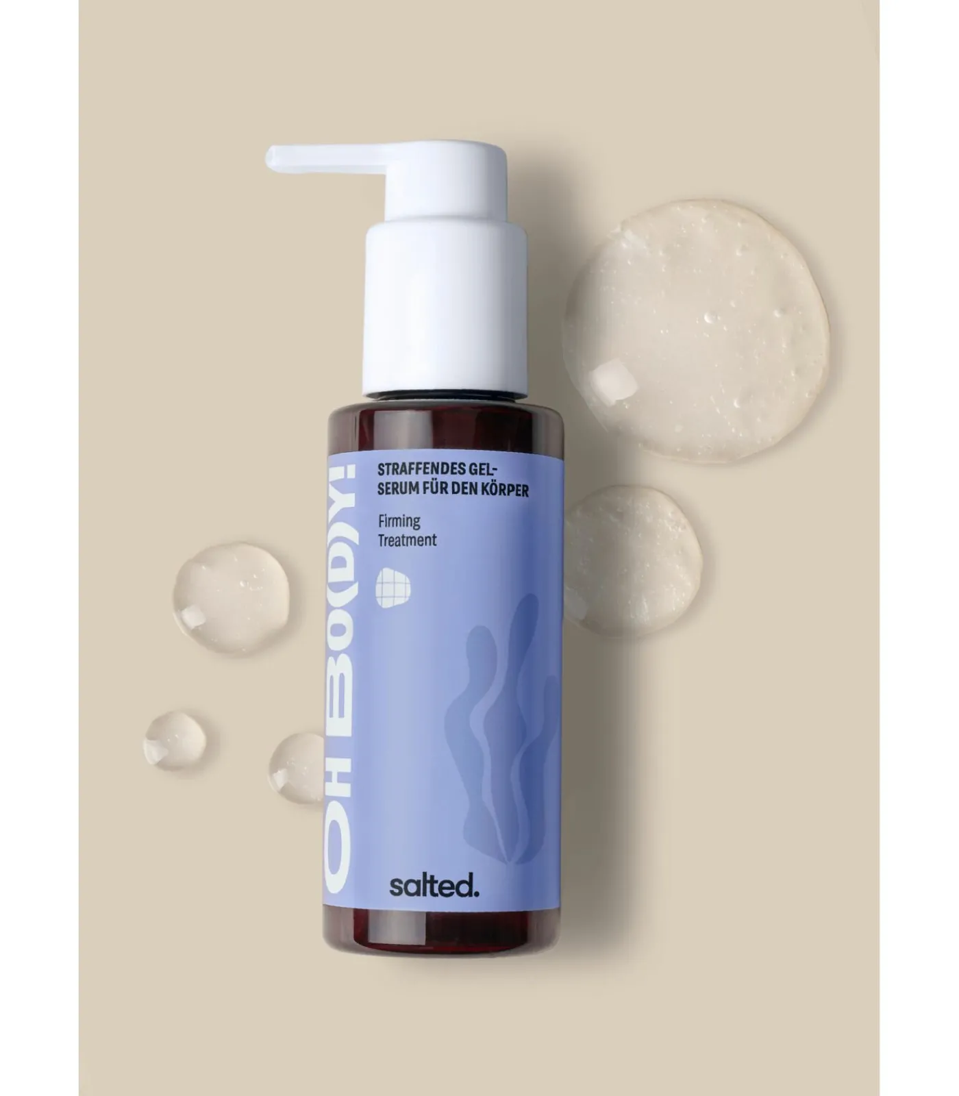 Salted Beauty Verstevigend Gel-serum Voor Het Lichaam “Parfümfrei”