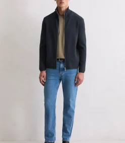 Heren Marc O'Polo Vest met rits regular