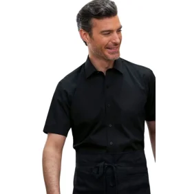 Heren Brook Taverner VESTA - Shirt - Zwart