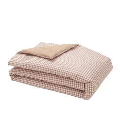 Vichy - Sprei met print van katoen perkal 130x200 Bedspreien