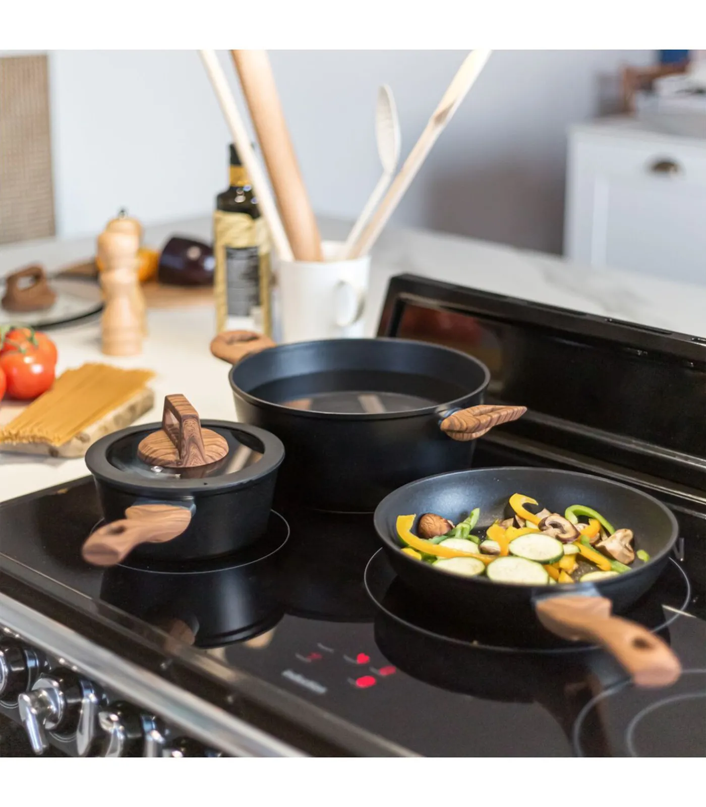 Livoo Vijfdelige pannenset
