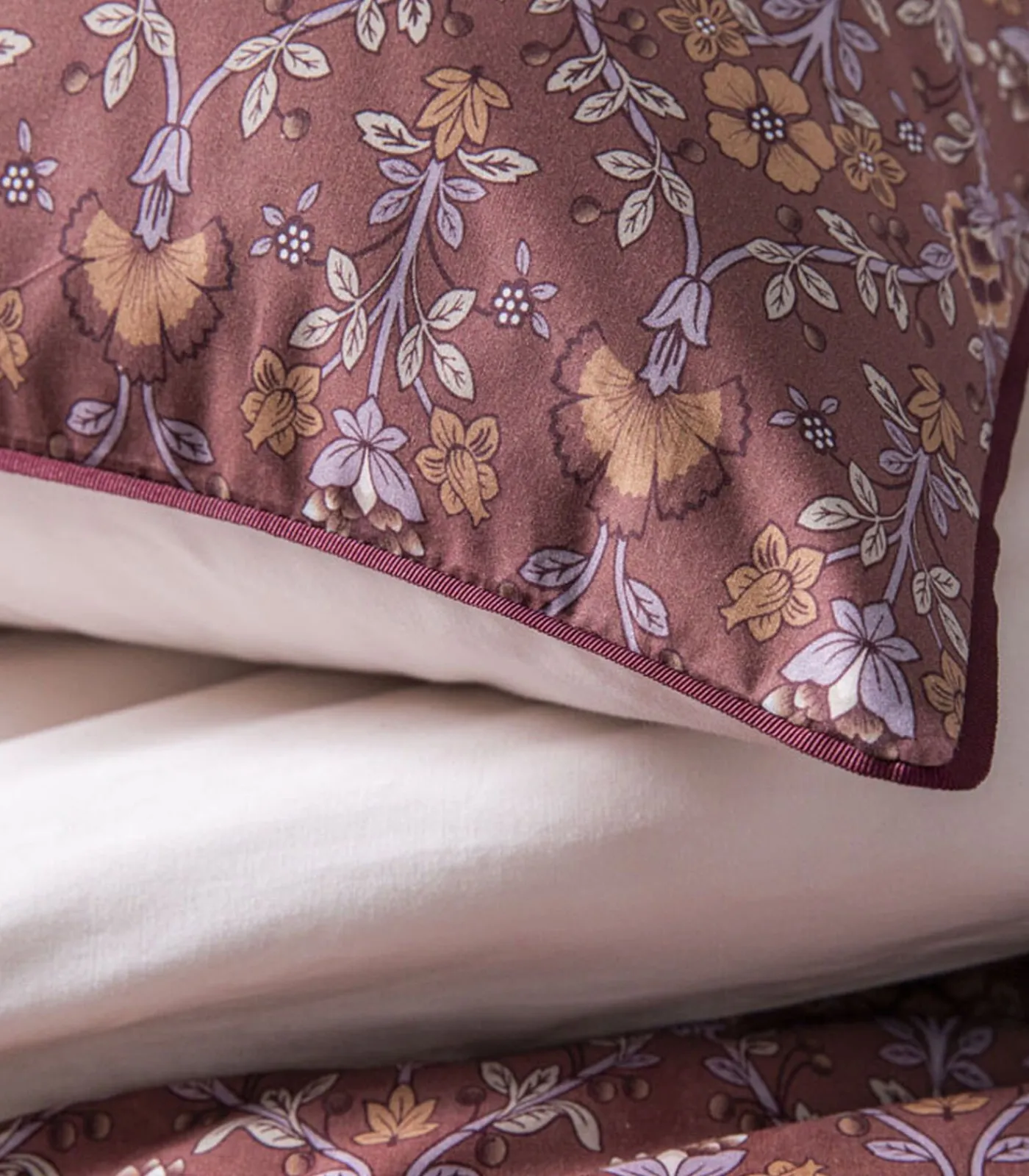 Best Virginia - Dekbedovertrek in katoen perkal met print 240x220cm Dekbedovertrekken