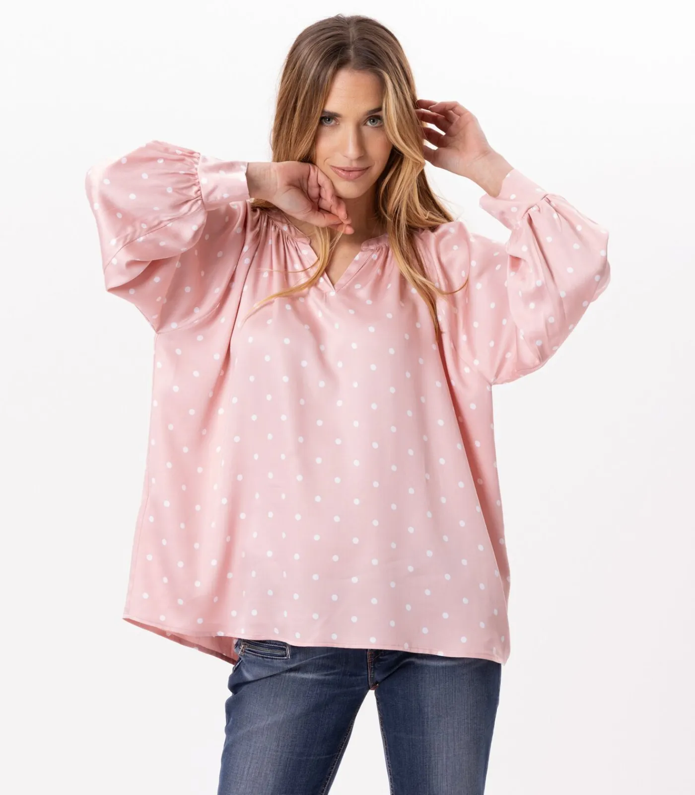 DAMES LE CHAT Viscose blouse GIOIA 831