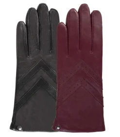 DAMES ISOTONER Visgraat Dames Handschoenen Zwart