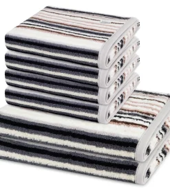 Hot Vita - 6-delige handdoeken set Badset