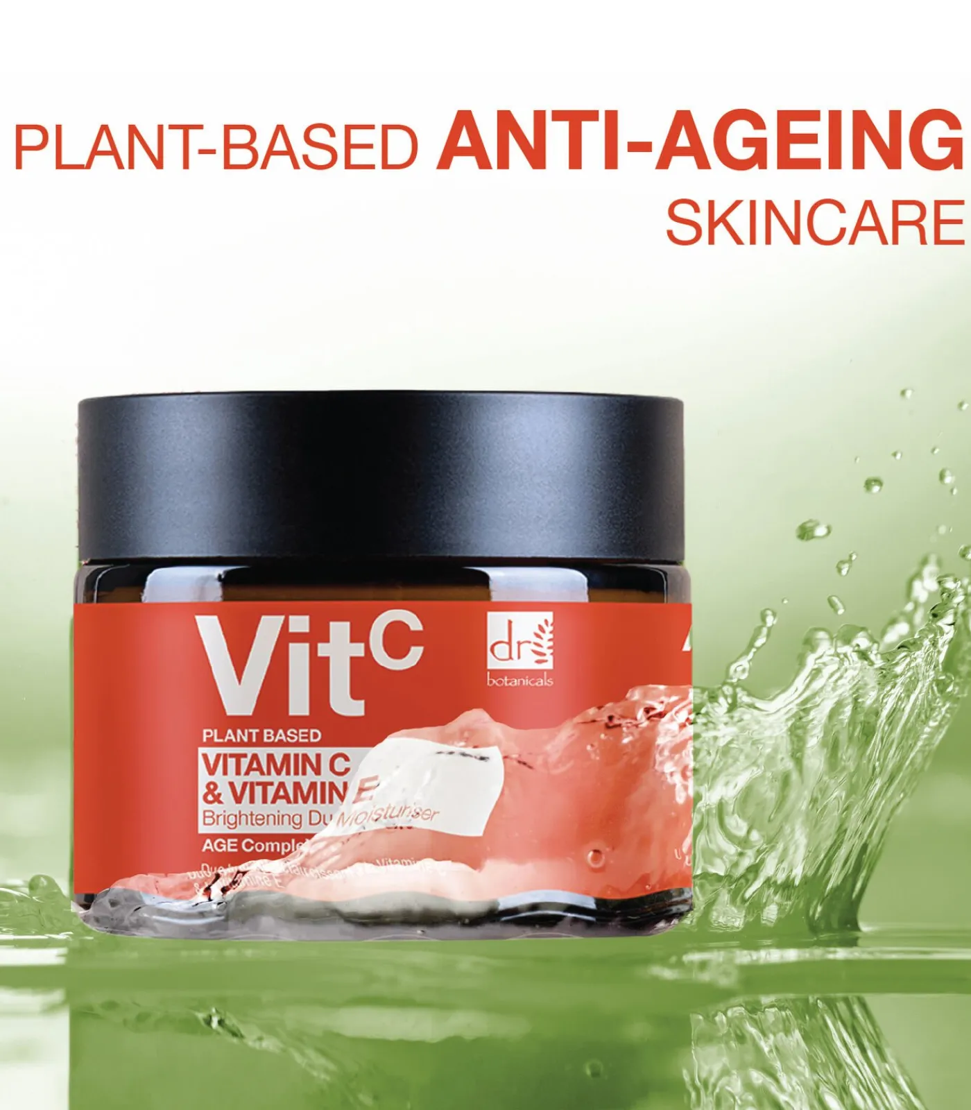 Dr Botanicals Vitamine C 1% & Vitamine E Verhelderende Duo Moisturiser 60ml