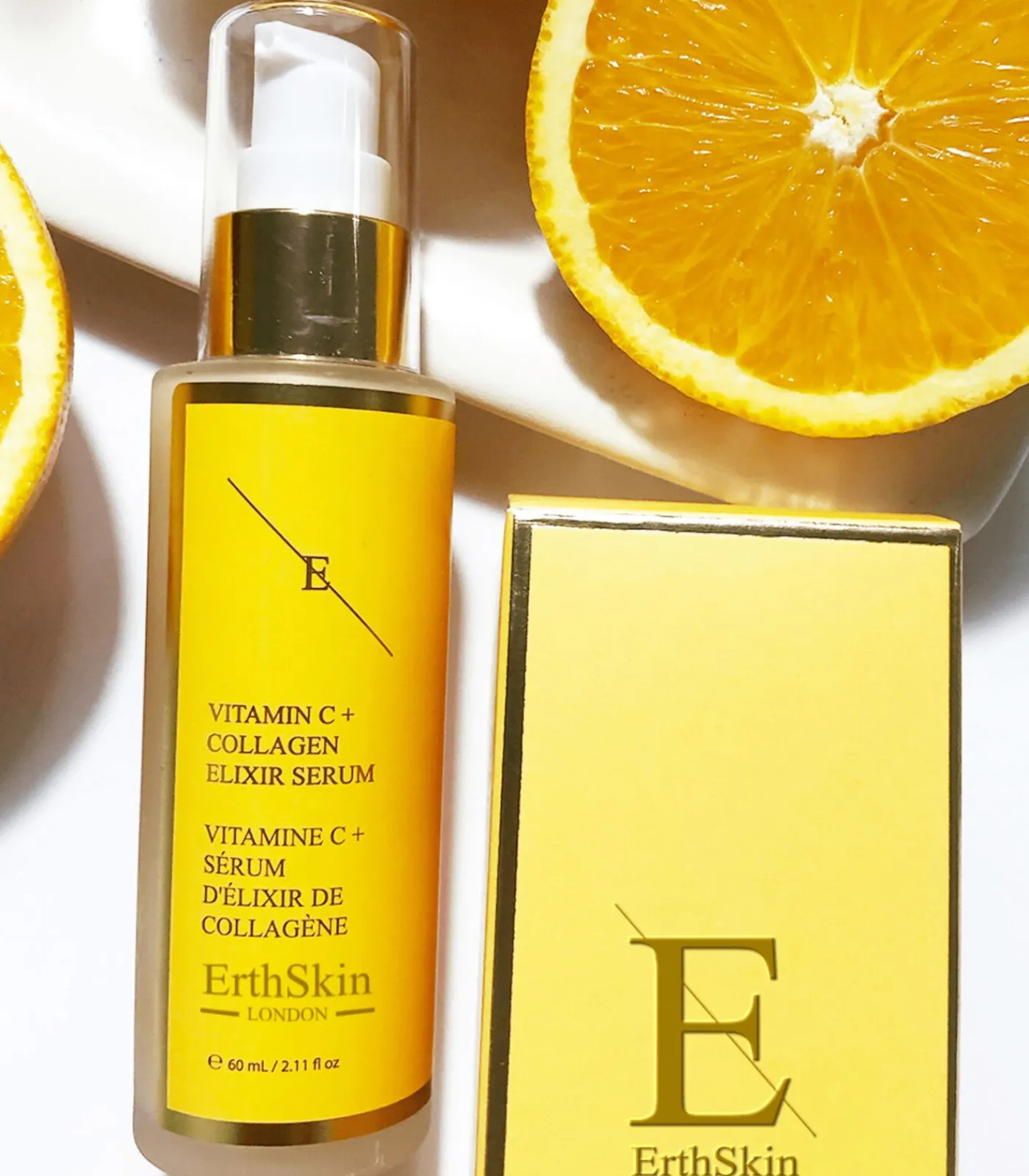 Erth Skin London VITAMINE C + COLLAGEN ELIXER Anti-Aging SERUM 60 ML