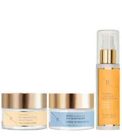 Erth Skin London VITAMINE C ELIXIR SERUM + Vitamine C Bio Brightening Moisturizer + SPF Dagcrème