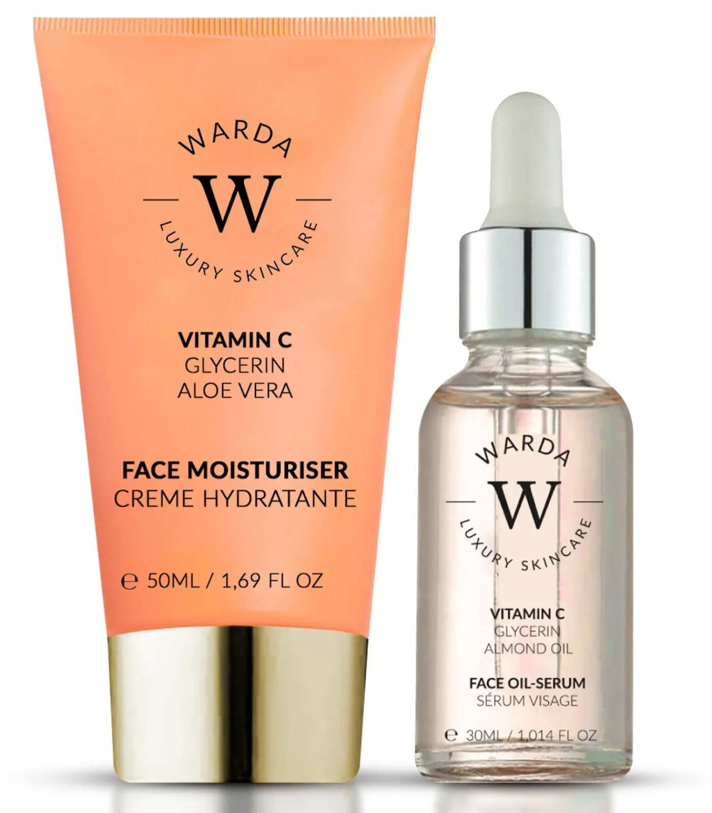 Warda Vitamine C gezichtsverzorgingsset