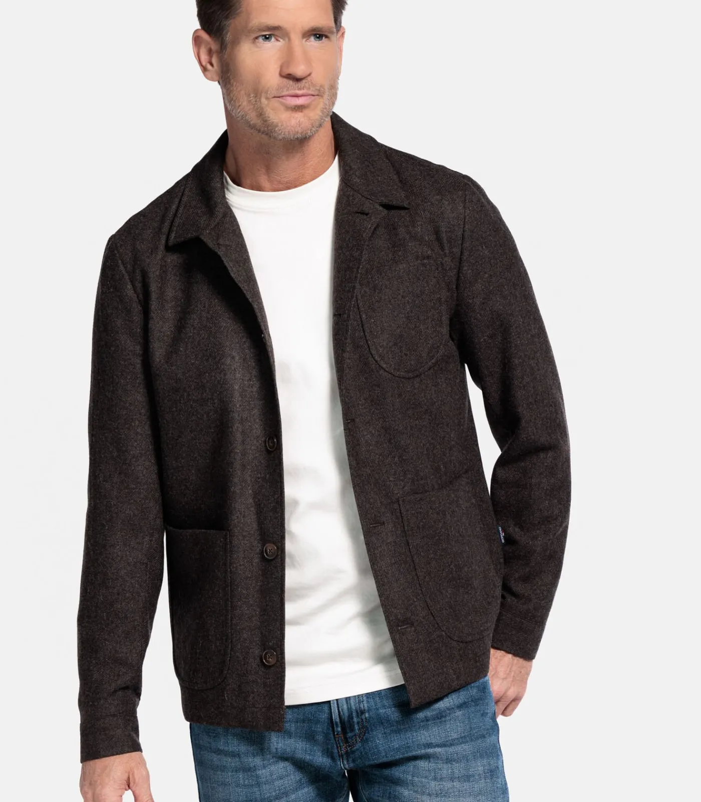 Heren Giordano Vittorio Shirt Jacket -