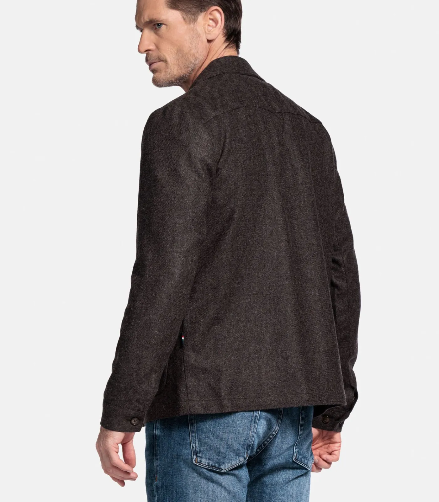 Heren Giordano Vittorio Shirt Jacket -