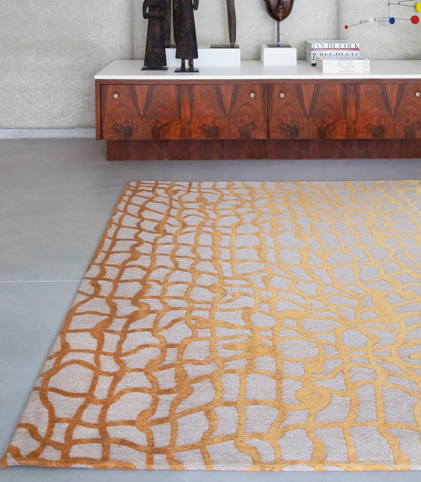 Outlet Vlak geweven woonkamer- en slaapkamerkleed BEATLE Tapijten