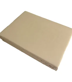 Blanc Avenue vlak laken katoensatijn