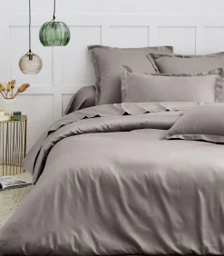 New vlak laken katoensatijn Lakens