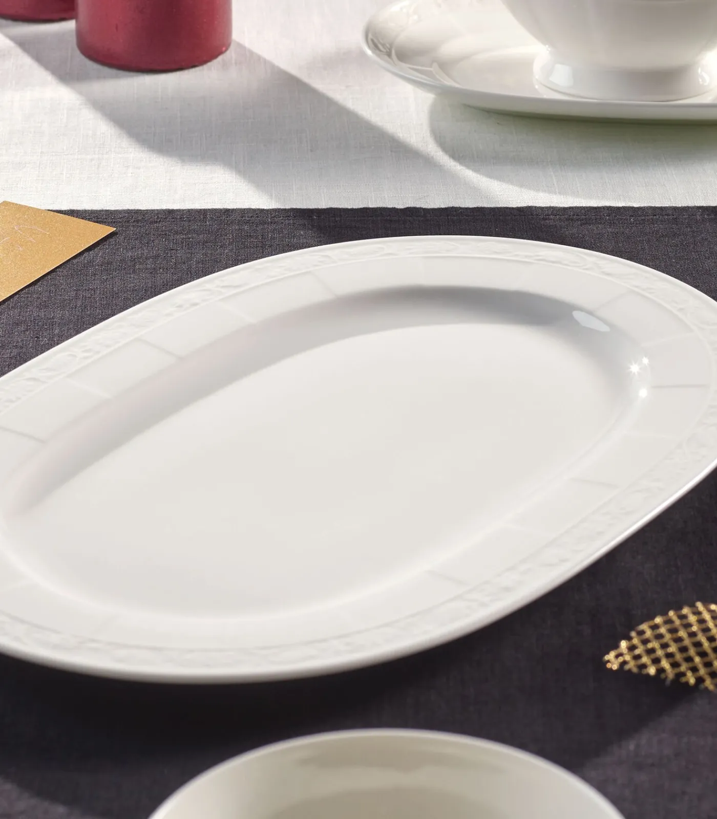 New Vleesschaal Pearl Tafelgerei