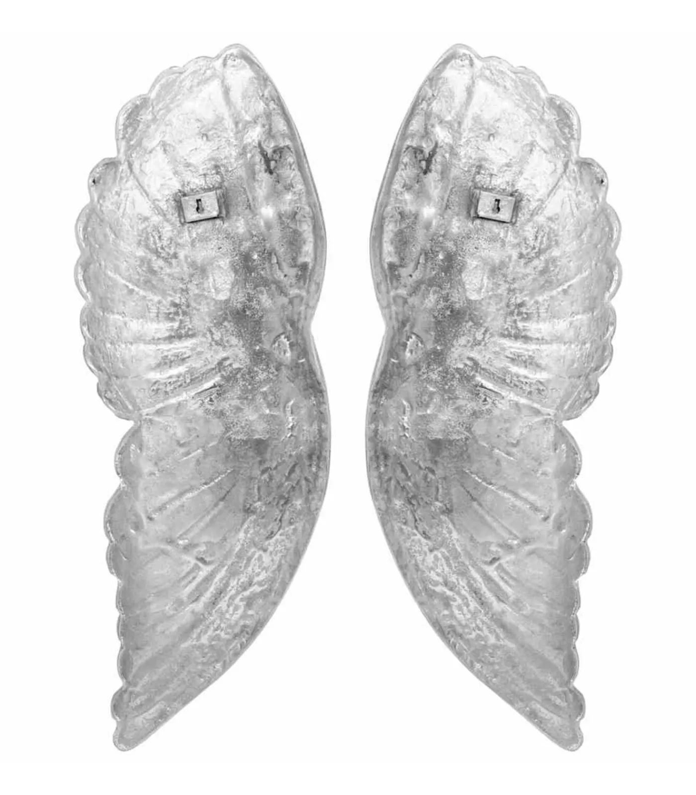 Discount Vleugelen beeld Zilver 17 x 5 x 59 cm Aluminium Decoratie