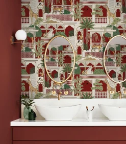 Best Vliesbehang Animahal Alizarin Wanddecoratie