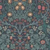 William Morris at Home Vliesbehang Blackthorn Navy