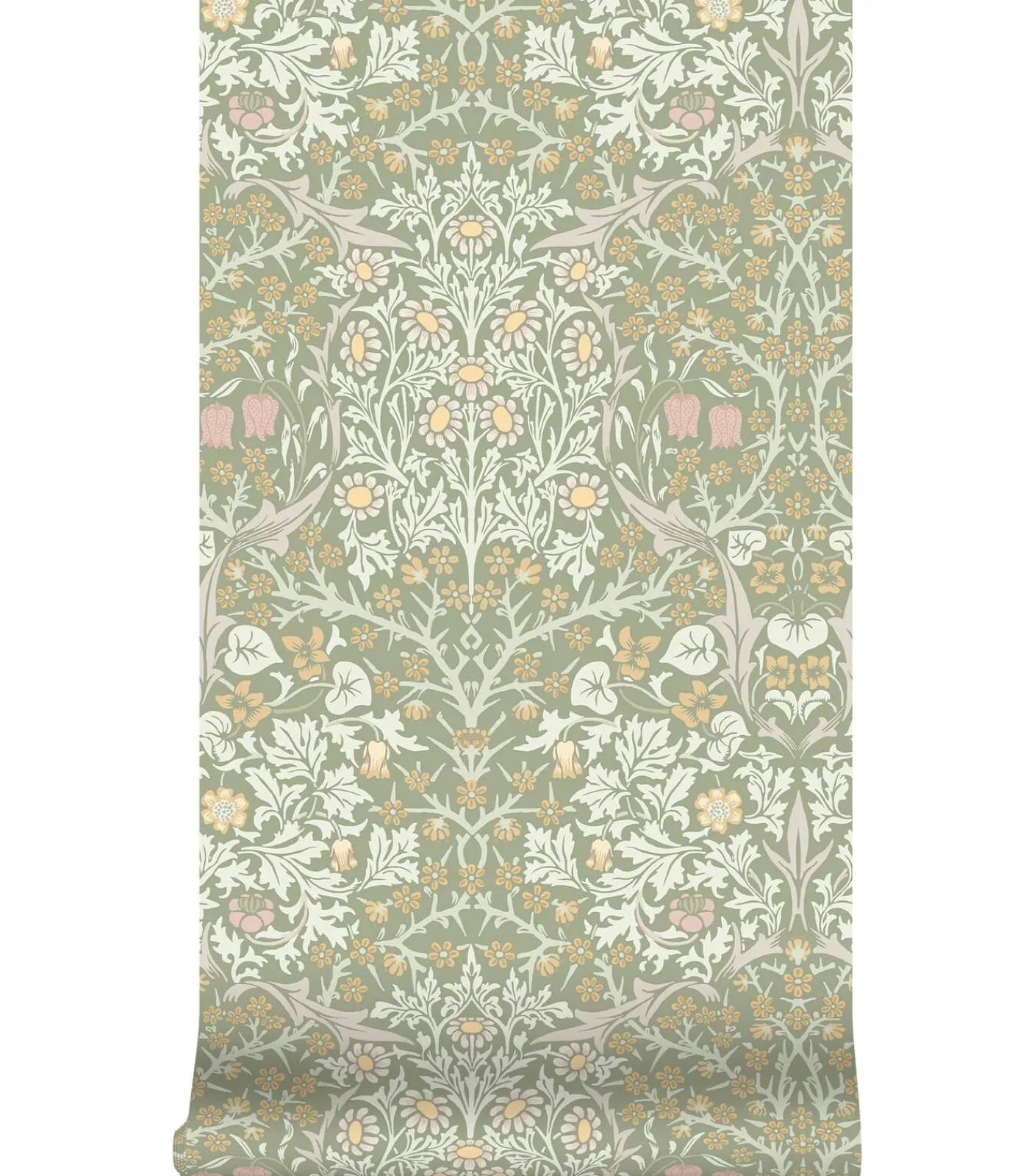 William Morris at Home Vliesbehang Blackthorn Sage