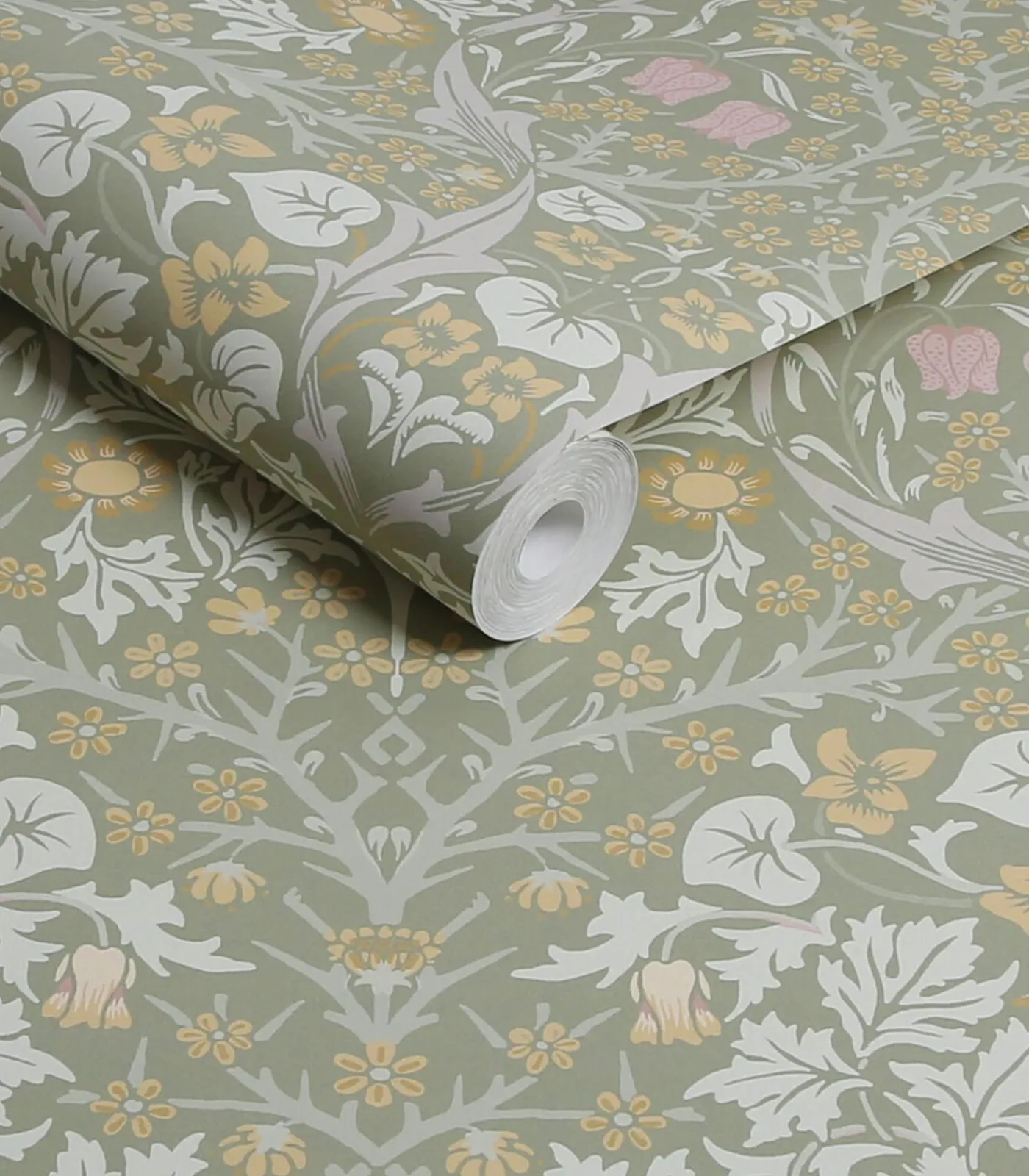 William Morris at Home Vliesbehang Blackthorn Sage