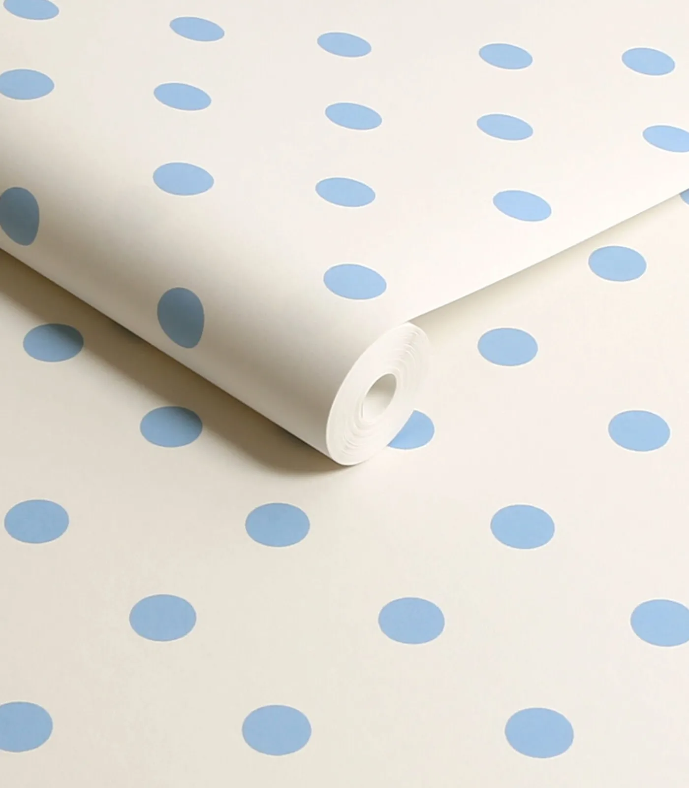 Graham & Brown Vliesbehang Button Spot Blue