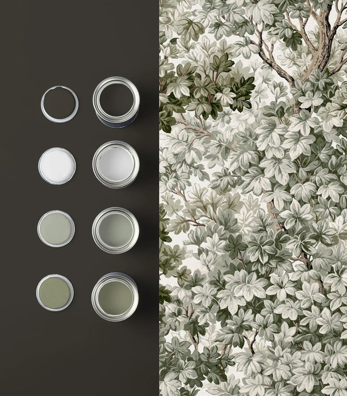 Graham & Brown Vliesbehang Coppice Sage