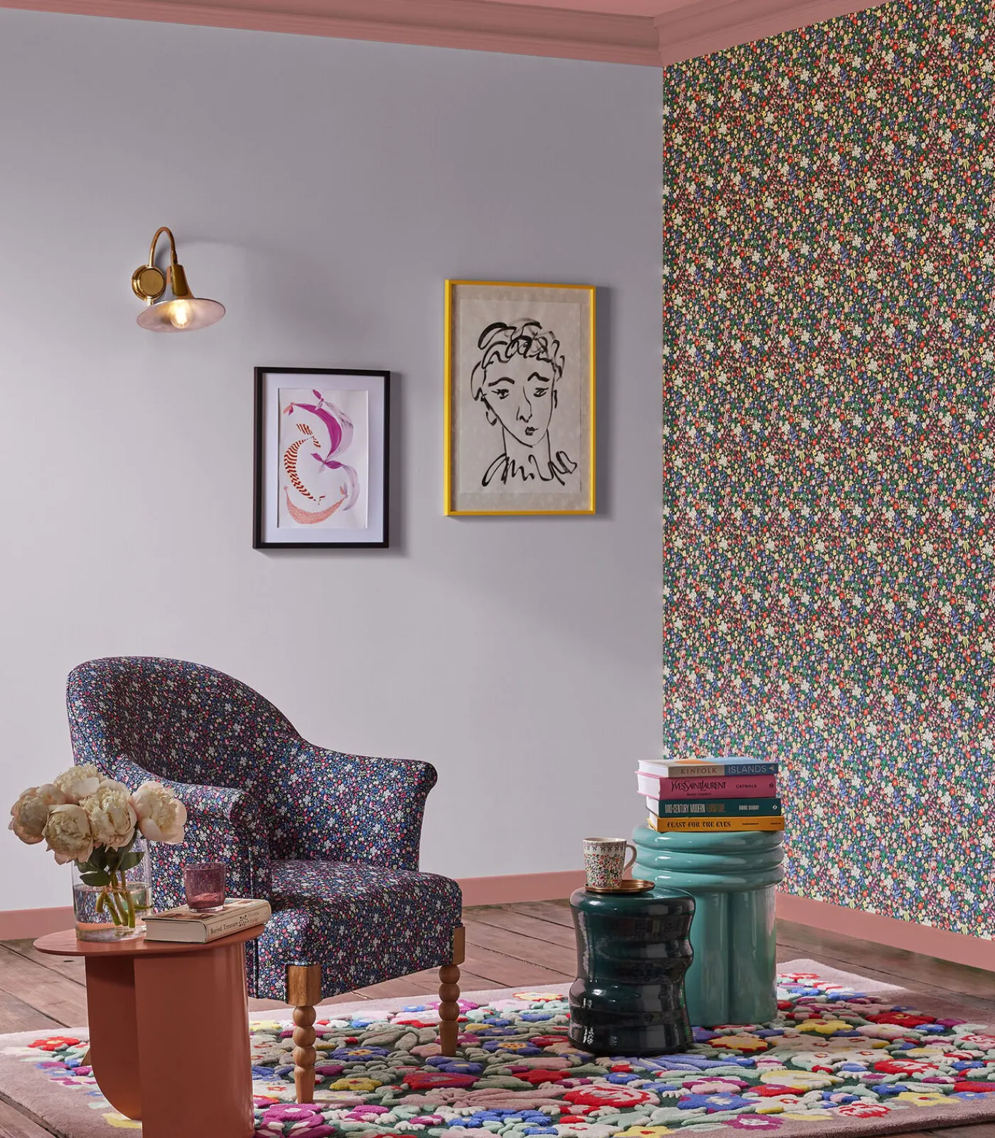 Graham & Brown Vliesbehang Harmony Ditsy Night