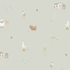Best Vliesbehang Little Farm Groen Wanddecoratie