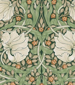 New Vliesbehang Pimpernel Green Wanddecoratie