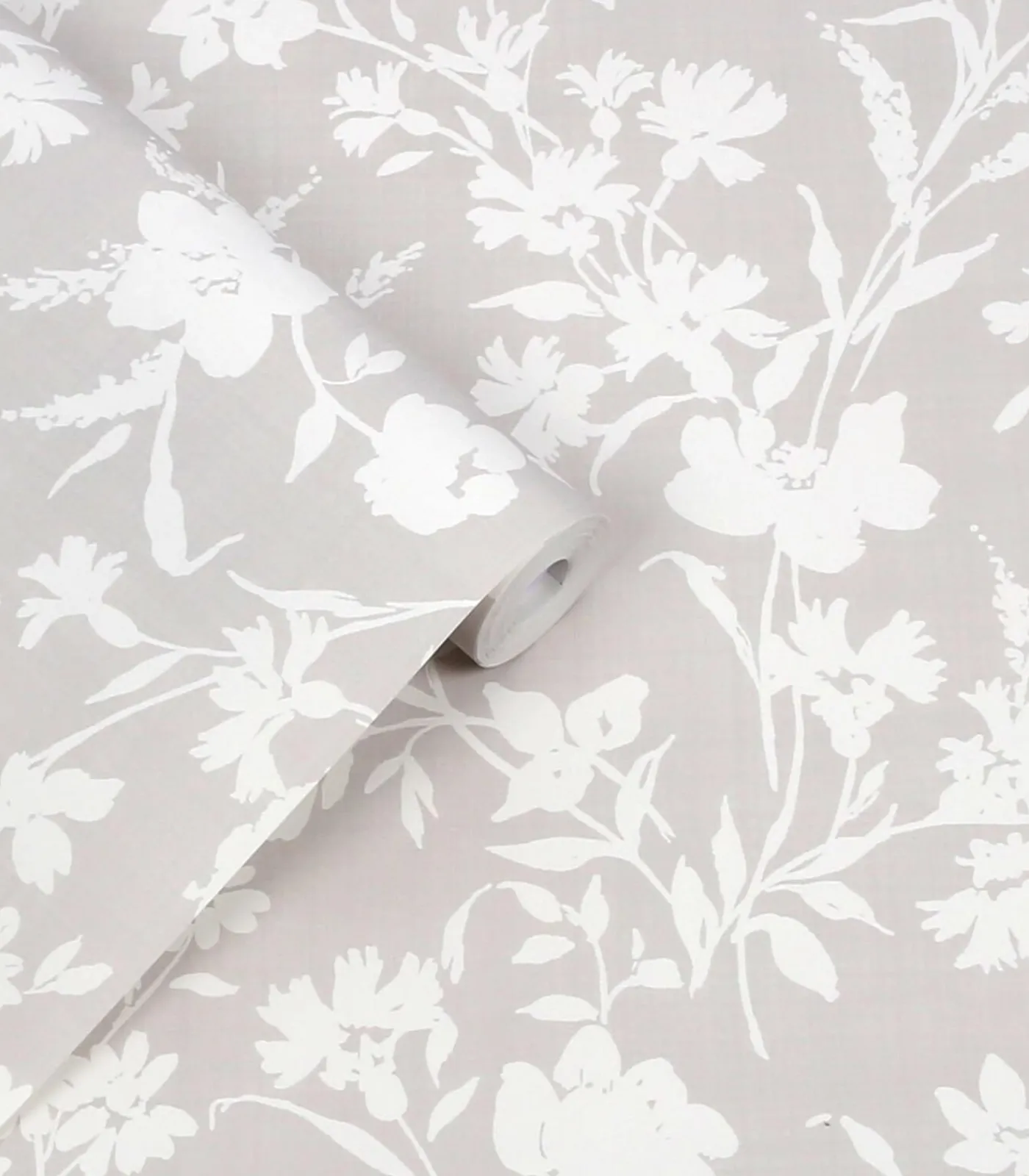 Vliesbehang RYE DOVE GREY Wanddecoratie