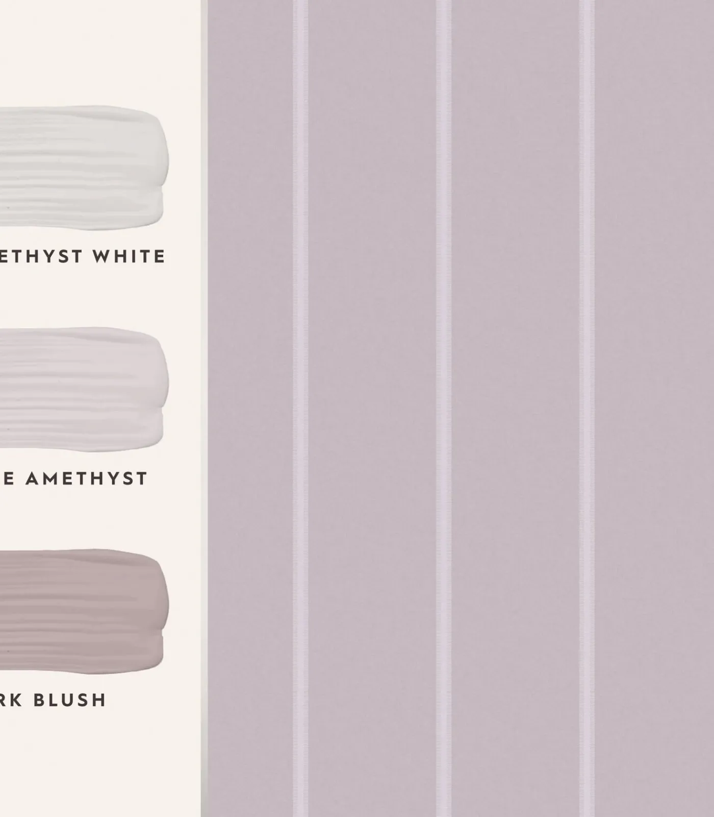 Sale Vliesbehang Saltram Stripe Pale Amethyst Wanddecoratie