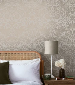 William Morris at Home Vliesbehang Strawberry Thief Fibrous