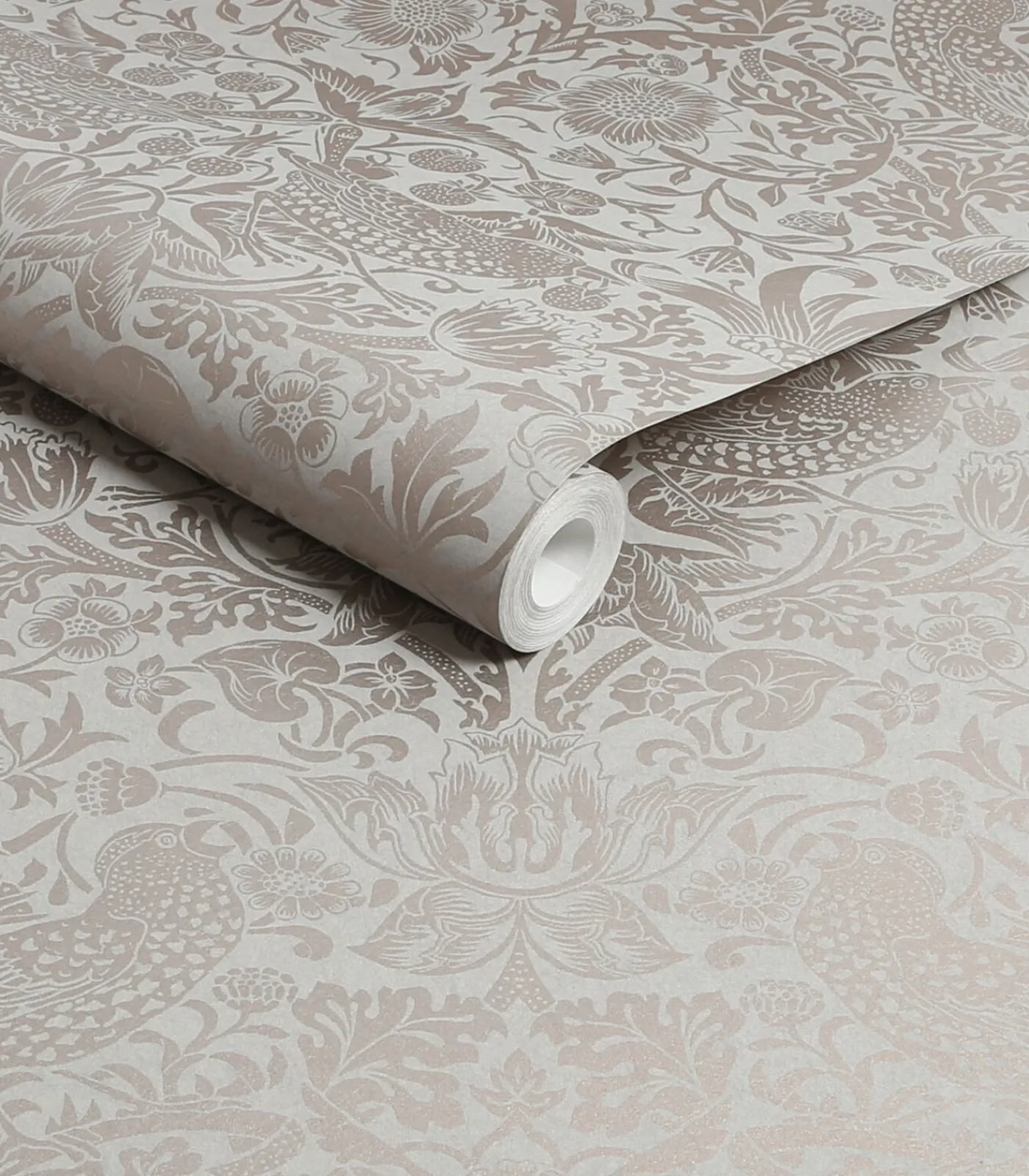 William Morris at Home Vliesbehang Strawberry Thief Fibrous