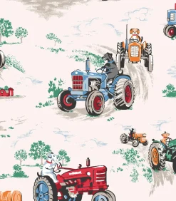 Online Vliesbehang Tractor Multi Wanddecoratie