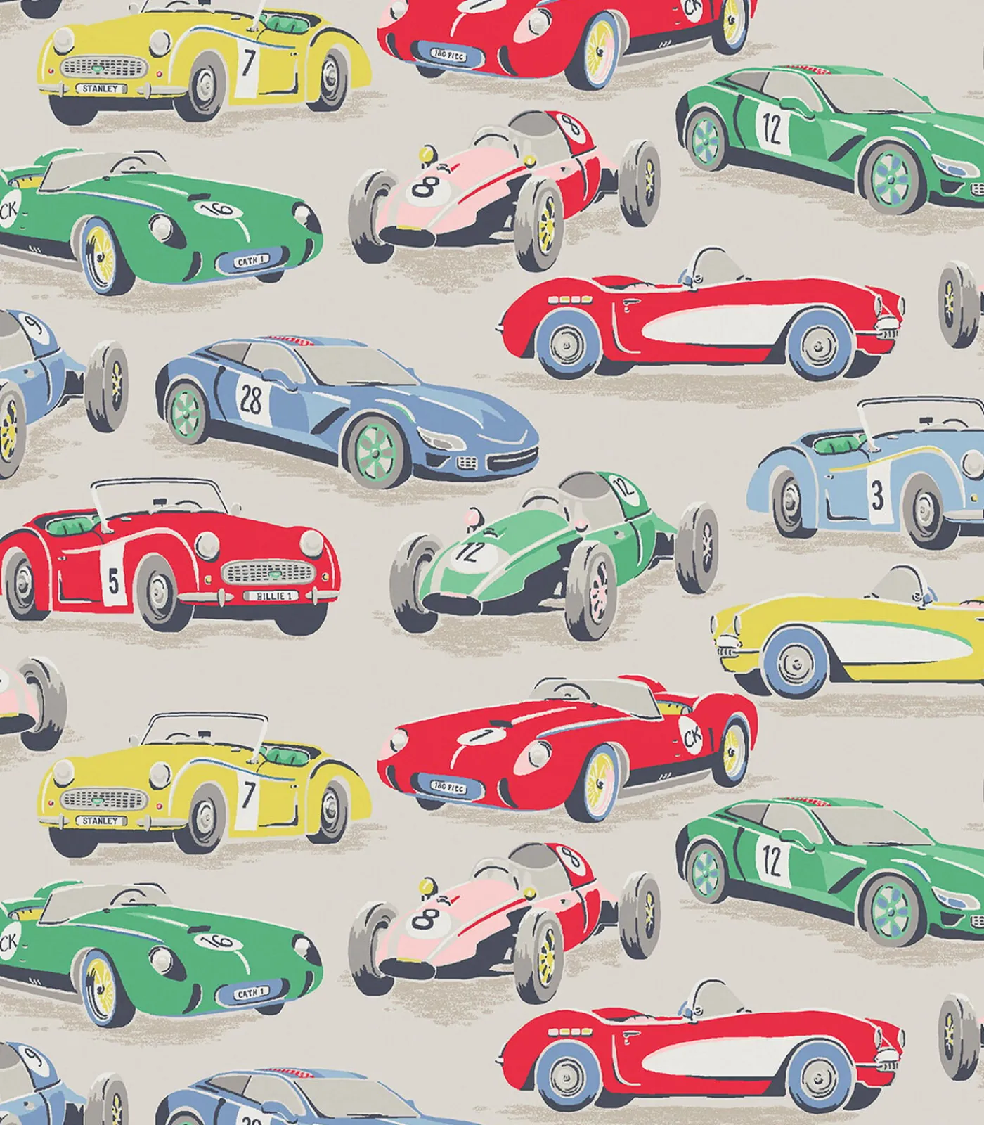 Graham & Brown Vliesbehang Vintage Cars Multi