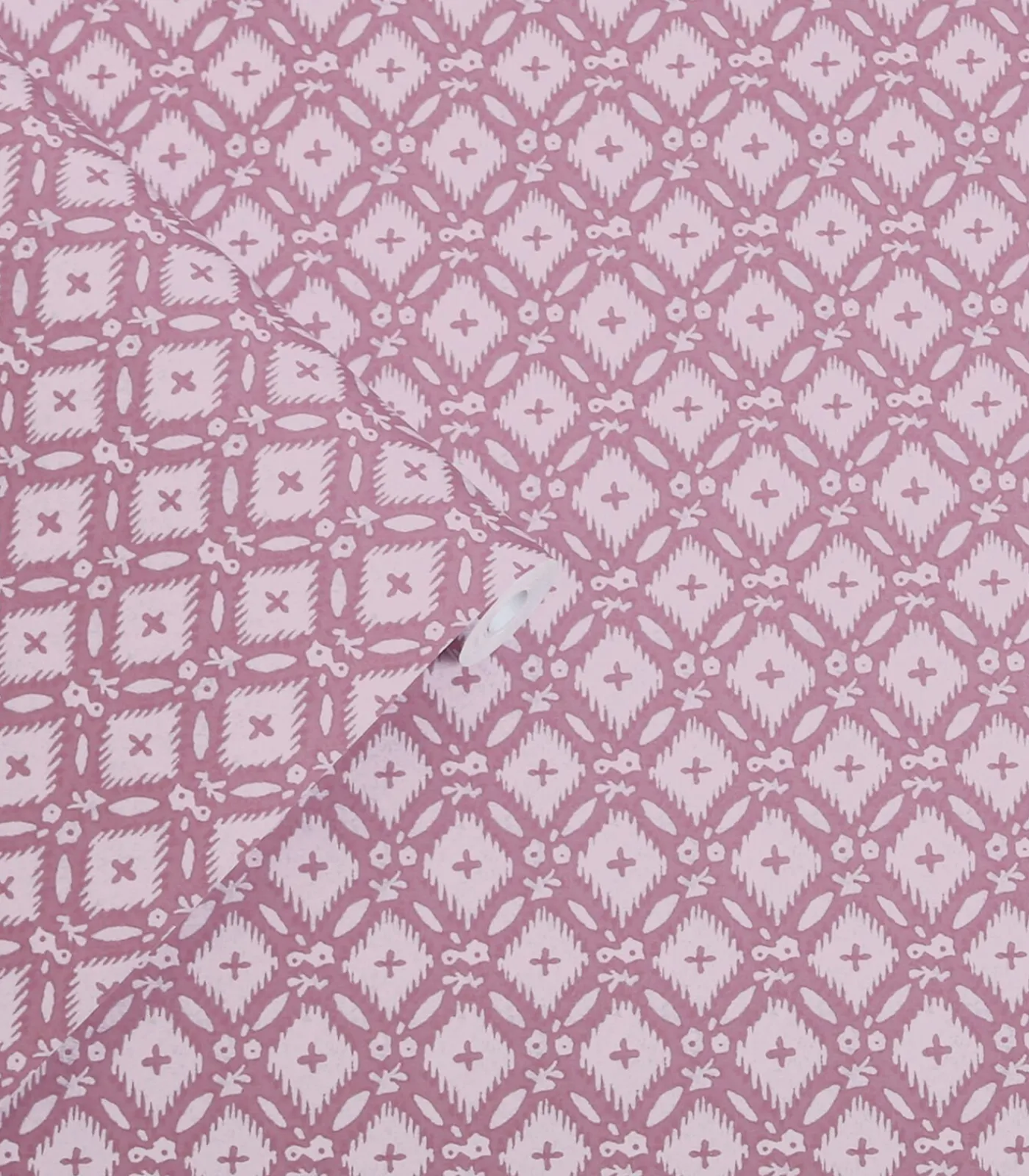 Online Vliesbehang Whitebrook Mulberry | Roze | Wanddecoratie