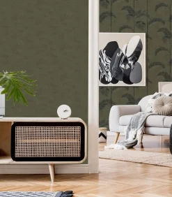 JOOP! Vliestapete Palme deluxe Grn