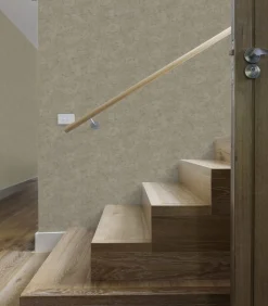 Online Vliestapete Uni Braun Wanddecoratie