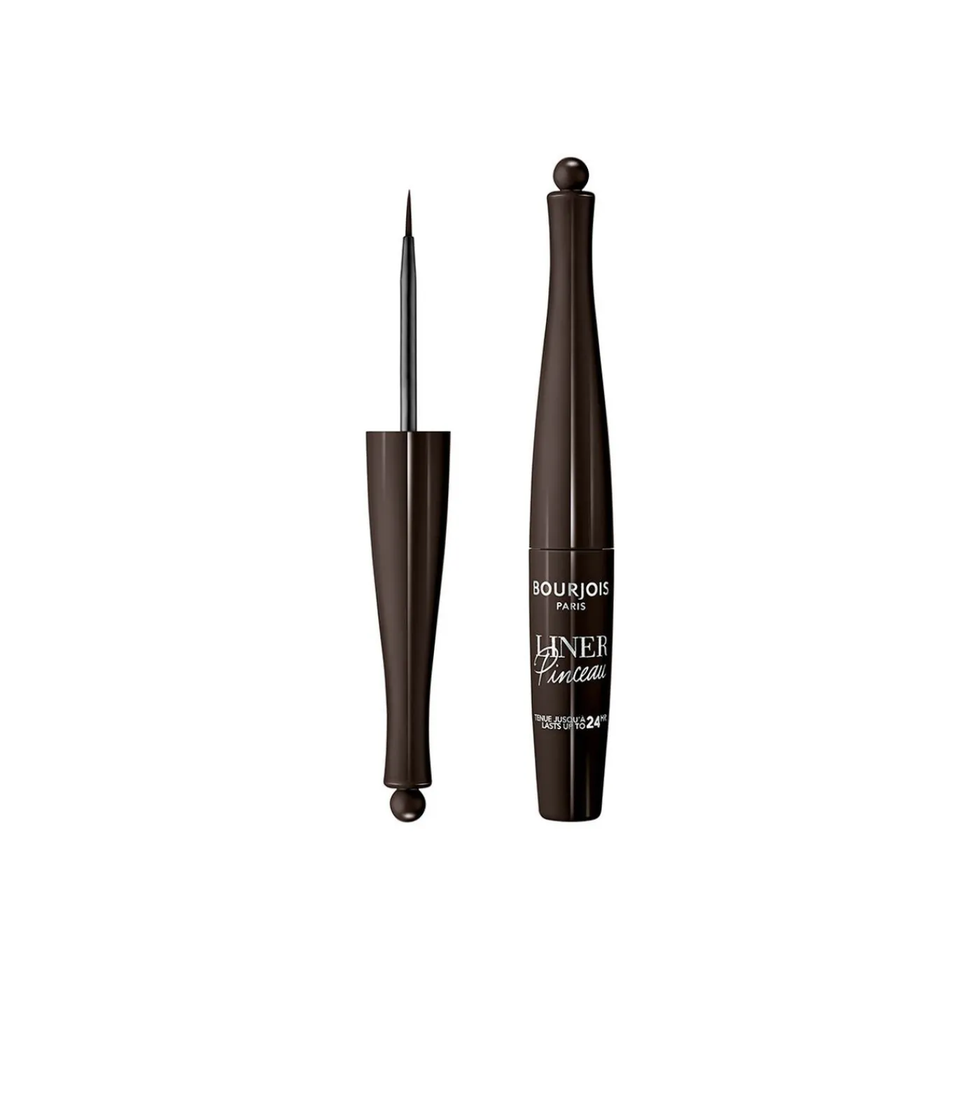 Bourjois Vloeibare Eyeliner 24u Borstel Liner - 02 Brun Impressionniste