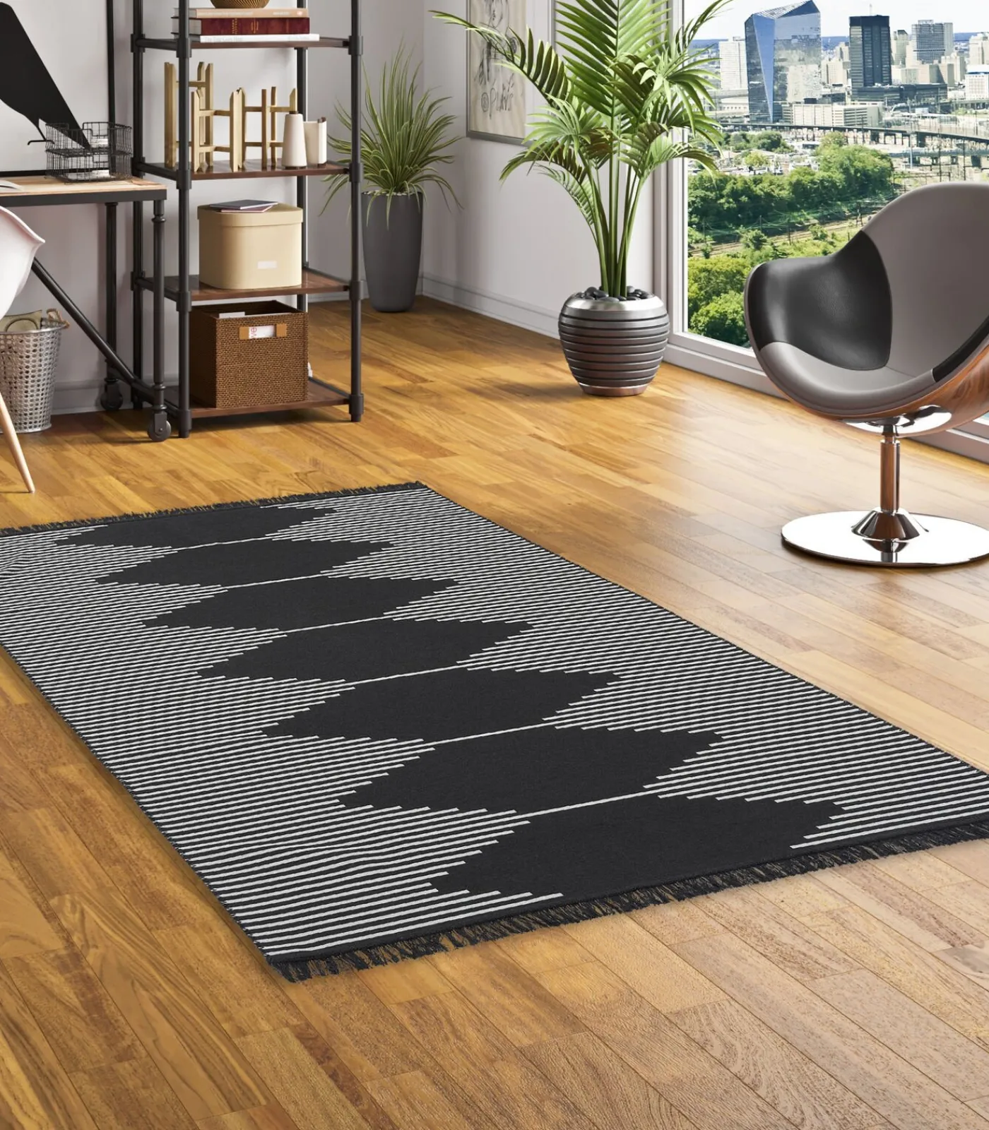 Pergamon Vloerkleed Dubbelzijdig Ethno Kelim Trend