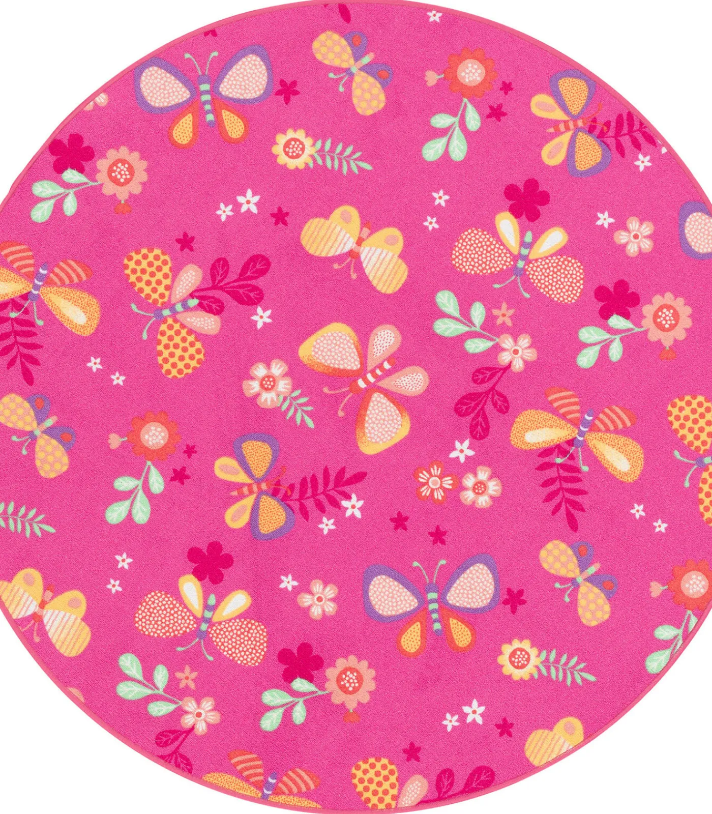 Snapstyle Vloerkleed Kinderen spelen Vlinder rond