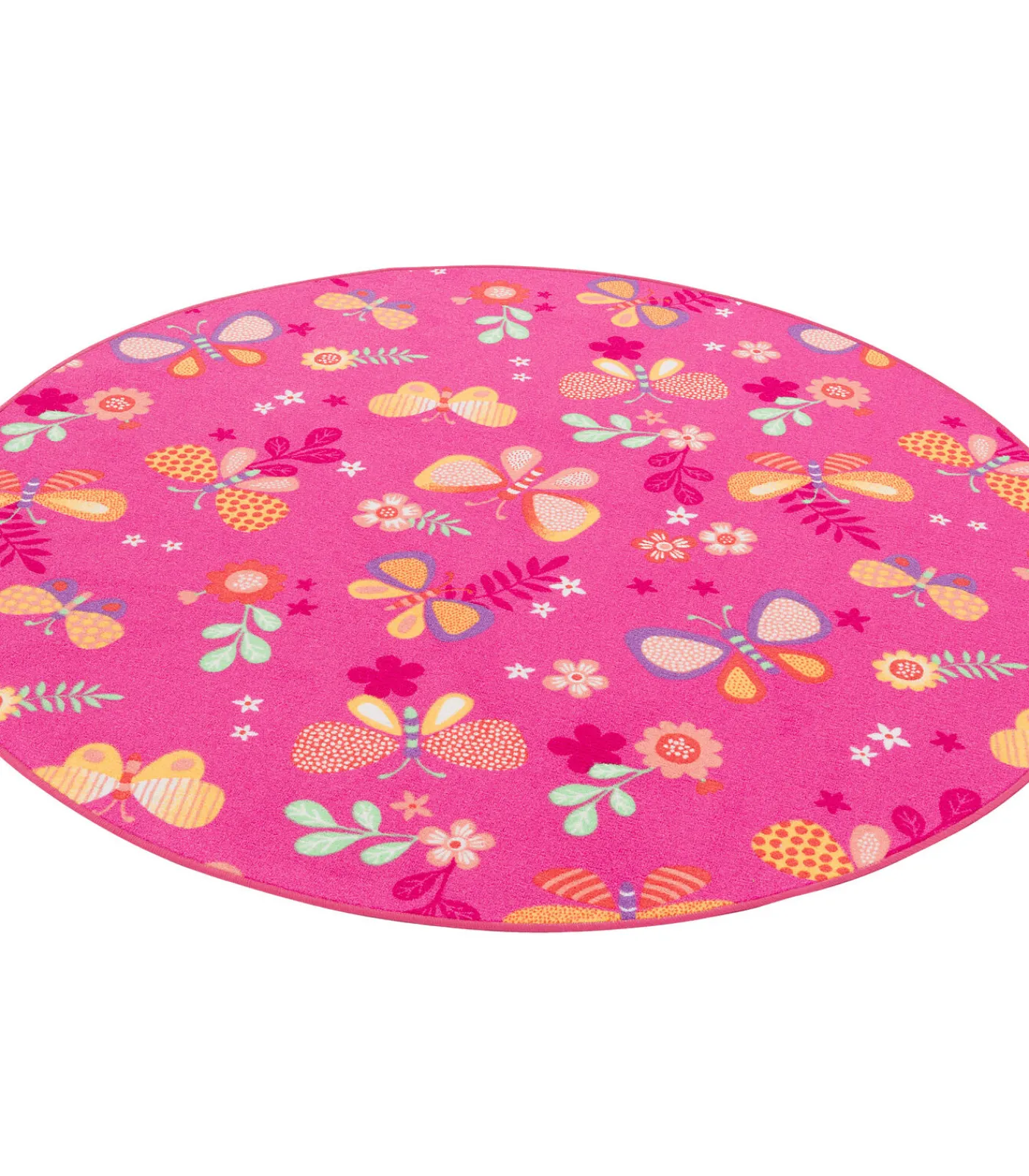 Snapstyle Vloerkleed Kinderen spelen Vlinder rond