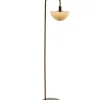 Light & Living Vloerlamp Baylie - Bruin - 43x30x165cm