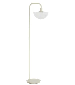 Light & Living Vloerlamp Baylie - Mat crème - 43x30x165cm