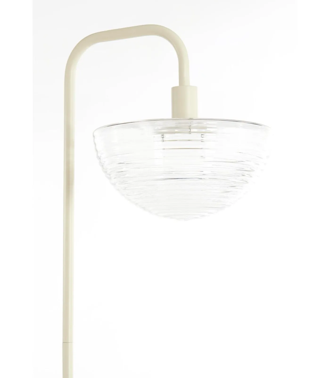 Light & Living Vloerlamp Baylie - Mat crème - 43x30x165cm