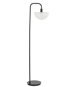 Light & Living Vloerlamp Baylie - Mat zwart - 43x30x165cm