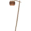 GOOD &MOJO Vloerlamp Bhutan - Bamboe/Zwart - 55x31x150cm